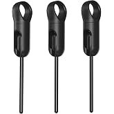 Peak Design Mobile Micro Anchor, 3 Pack, Quick Connect Anchors for Mobile Straps, Compatible Phone Cases and Most Third Party Cases, 50lb (23kg) Rated Strength