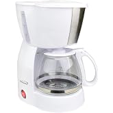 Brentwood Appliances TS-213W 4 Cup Coffee Maker, White