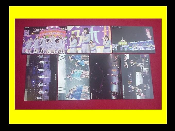 Amazon Co Jp バレッタ堀未央奈 白石麻衣 橋本奈々未セットg乃木坂46 3rd Year Birthday Live完全生産限定盤ポストカード写真カード特典blu Ray Box ホビー