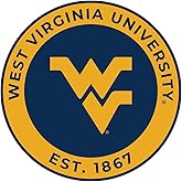 West Virginia Mountaineers Decorative Round Magnet Officially Licensed Collegiate Product 2-Inch