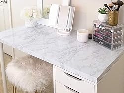 practicalWs Glossy Marble Contact Paper Granite