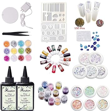 2x100ml Crystal Clear Transparent Epoxy Resin Uv Led Resin Non Toxic 35 Decoration With Tweezer 2x100ml Crystal Clear Transparent Epoxy Resin Uv Led Resin Non Toxic 35 Decoration With Tweezer