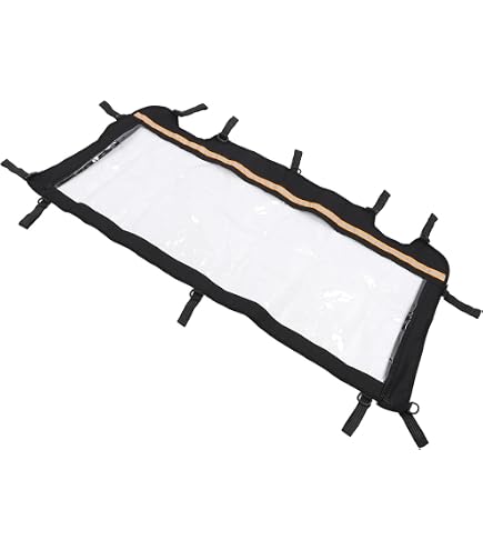 Pare-brise Arrière Souple Pour RZR XP 1000 / XP 4 / Turbo (2014-2023) - PVC Transparent, Anti-poussière Et Intempéries - 3