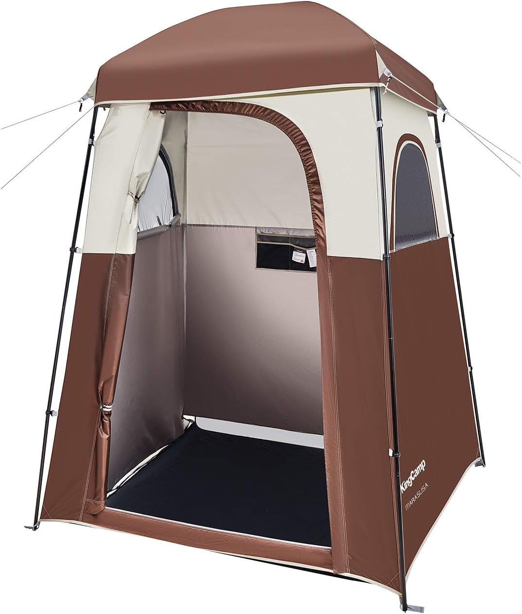 KingCamp Outdoor or Indoor Camping Dressing Changing Room Tent Shower Privacy Shelter Tent (Coffee): Sports & Outdoors