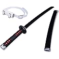 sanshimoxing 31inch Cospaly Sword Anime Replica Sword Suitable for Character Dress up, Anime Lovers Collection Decoration, not Sharp