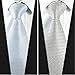 Jeatonge 9pcs Mens Ties and 3pcs Tie Clips, Men's Classic Tie Necktie Woven Jacquard Neck Ties (Style 1)