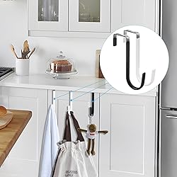 FYY 6PCS Over The Door Hooks, Door Hangers Hooks