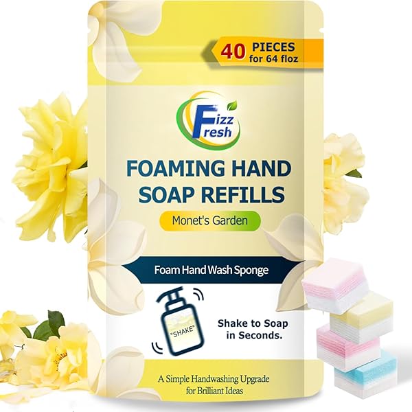 FIZZFRESH FOAMING HAND SOAP TABLET REFILLS – 40...