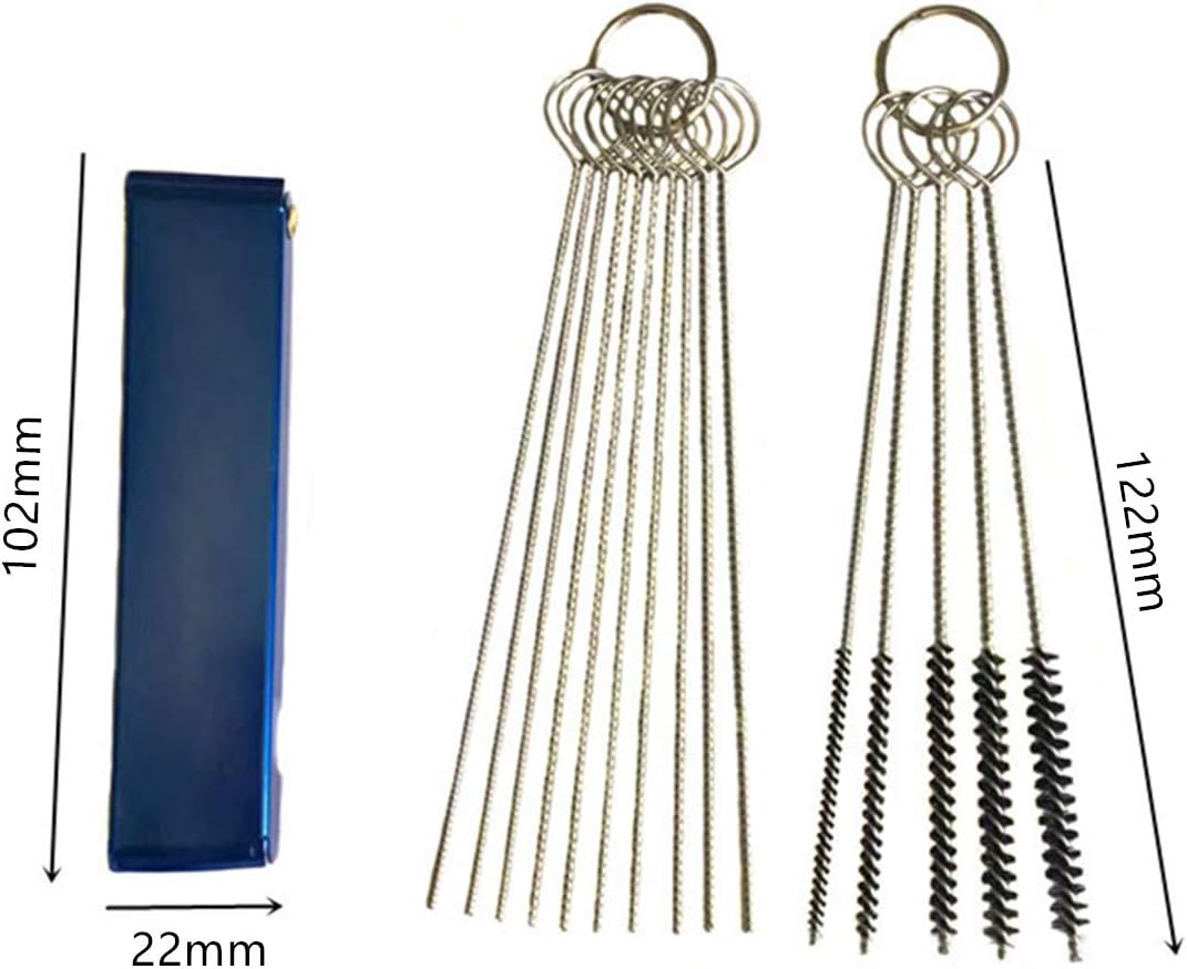 NA Carburettor Cleaner Multisize Cleaning Wires Set Includes 13 Wire
