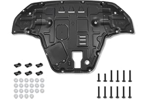 Aumtoni Front Lower Engine Splash Shield with Screw Compatible with Hyundai Sonata 2020 2021 2022 1.6L 2.0L 2.5L,Under Car Case Guard Lower Cover Board Mud Flaps
