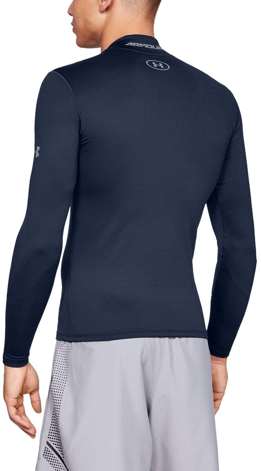 Download Under Armour Mens ColdGear Compression Mock Long Sleeve T ...