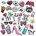 30PCS Iron On Patches Embroidered Appliques DIY Decoration or Repair,Sew On Patches for Clothing Backpacks Jeans Caps Shoes etc (A Style)