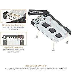 ICY DOCK 4 Bay 2.5 NVMe U.2/U.3 SSD PCIe 4.0 Rugged