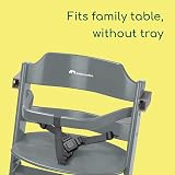 Bebeconfort Timba Evolutive Wooden Highchair 6 Months-10 Years Warm Grey view 4