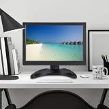 Sutinna 10.1 Inch HD LED LCD Monitor 1280x800 16:10 VGA HDMI BNC AV Speakers UK view 7