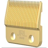 JRL BF04-G Professional Hair Clipper Fade Blade for FF2020C Clippers, Aluminum-Coated Self-Sharpening Replacement Blade, Rust-Resistant, Cross-Brand Compatible for Barbers and Stylists, (Gold)