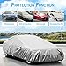 KAKIT 6 Layers Car Covers for Automobiles All Weather Waterproof & Windproof & Scratch Resistant, Outdoor Car Cover Fits Up to 199