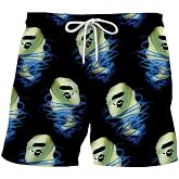 Shark Camo Unisex Pants Sport Pants Casual Shorts Beach Shorts Swimming Pants