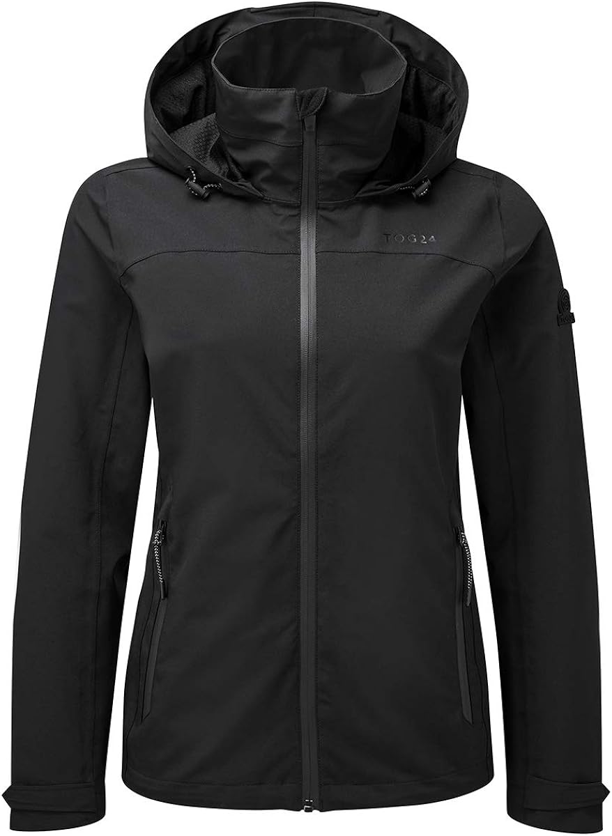TOG 24 Sykes Womens Waterproof Jacket with Hood, Casual Style with High