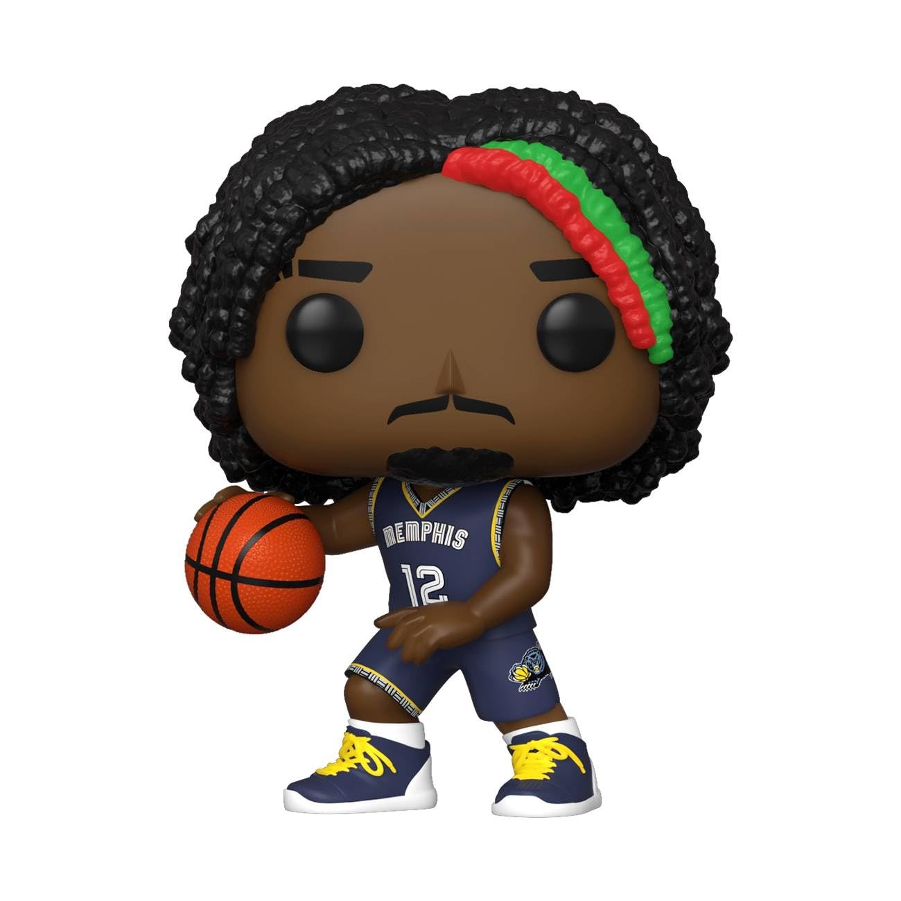 Funko POP! NBA: Grizzlies - Ja Morant - (Dark Blue Jersey) - Collectable Vinyl Figure - Gift Idea - Official Merchandise - Toys for Kids & Adults - Sports Fans - Model Figure for Collectors