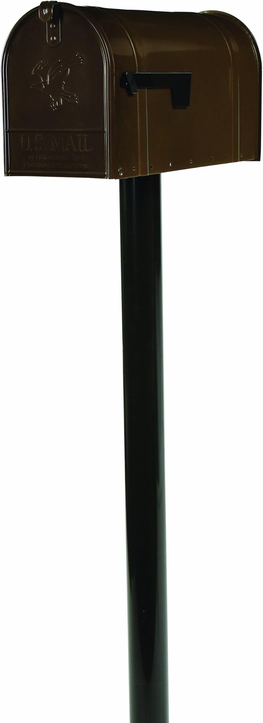 Postmaster HM15MBZ0 Metal Post Mailbox Metallic Bronze 8.75-Inch x 11-Inch