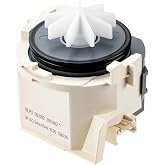 00631200 631200 Dishwasher Drain Pump for Bosch 300 500 800 Series | SeriesUpgraded 9 Blade Impeller Motor Replaces 00631200 631200 AP5972147 PS11704799, Drainage Pump for Dishwashers