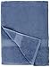 Amazon Brand – Pinzon Organic Cotton Bath Sheet Towel, Set of 2, Indigo Blue