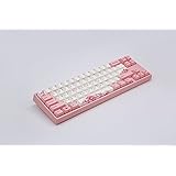 Varmilo Ducky x Miya Mac Pro Sakura R2 White LED 65% Double Shot PBT Mechanical Keyboard (Cherry MX Silent Red)