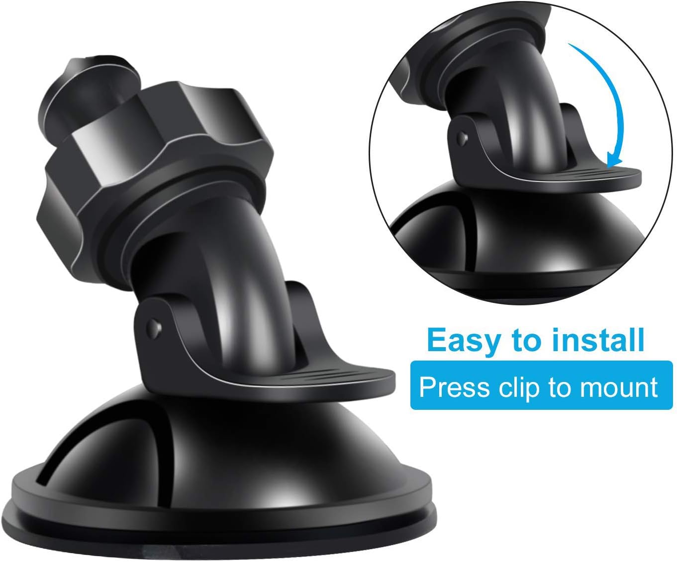 Dash Camera Suction Cup Mount Enhanced Versionfor AKASO，Nexar Produal