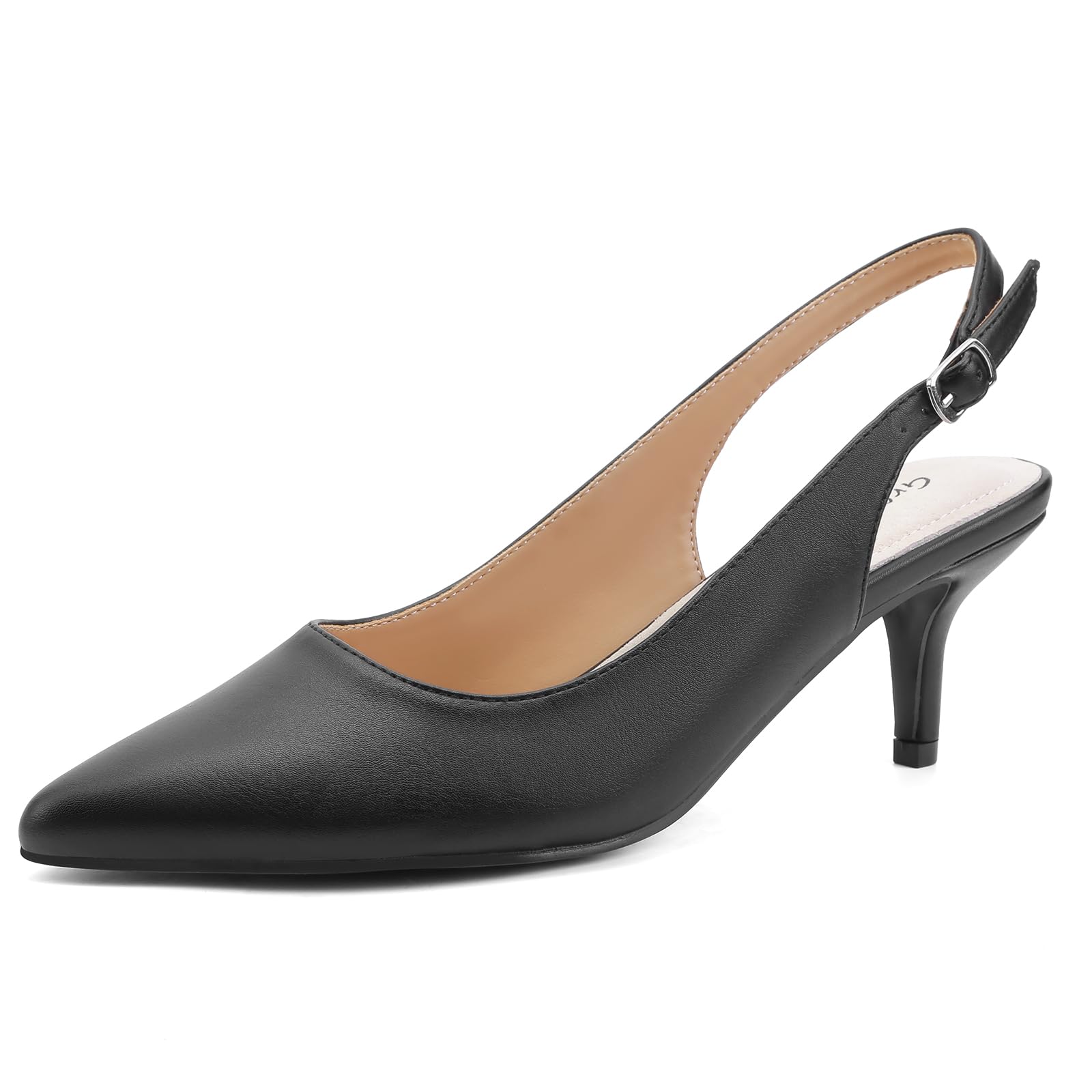 Greatonu Black Heels