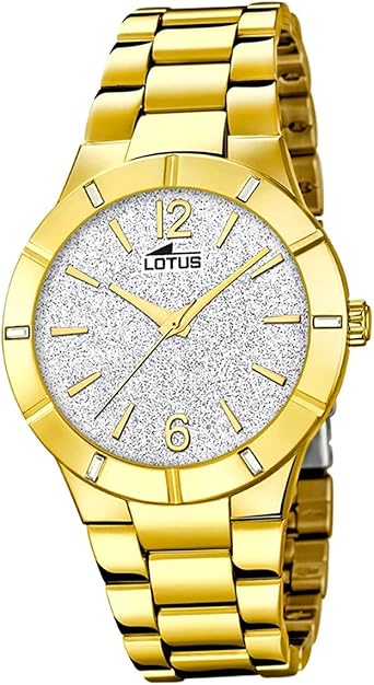 Lotus Reloj Analógico para Mujer de Cuarzo con Correa en Acero Inoxidable 18612/1