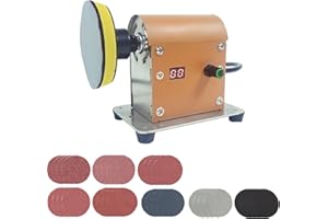 Electric Resin Polishing Machine, Resin Sanding and Polishing Kit Sander, 100W Adjustable Speed&Low Noise with 28 PCS Wet and