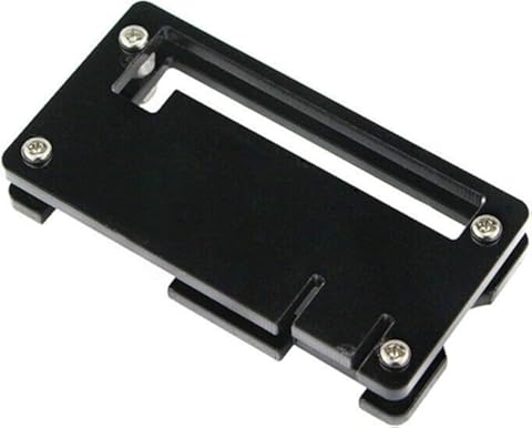 Moliies 1Pcs La Caja de acrílico está diseñada a Medida para la Raspberry Pi Zero con una Estructura atornillada transperant