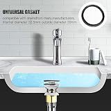 Hinata 3 Pack Bath Plug Seal O-Rings Rubber 39mm 1.5in Pop Up Basin Sink Waste view 5