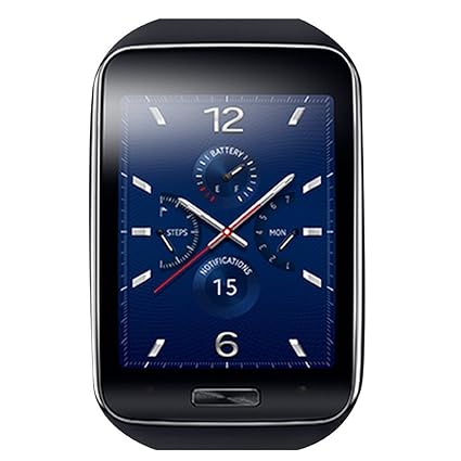 Samsung MAIN-96577 Galaxy Gear S R750 Smart Watch, Black