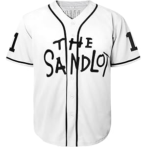Youth Sandlot Jersey,Benny The Jet Rodriguez Alan Yeah-Yeah McClennan Michael Squints Christmas Summer Jersey for Girl Boys'