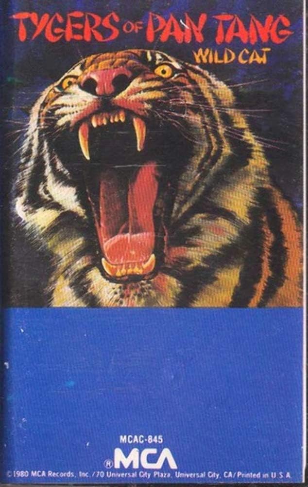 TIGERS OF PAN TANG: Wild Cat Cassette Tape