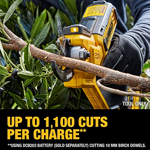 DEWALT 20V MAX Pruning Shears Garden Tool, Cordless, Bare Tool Only