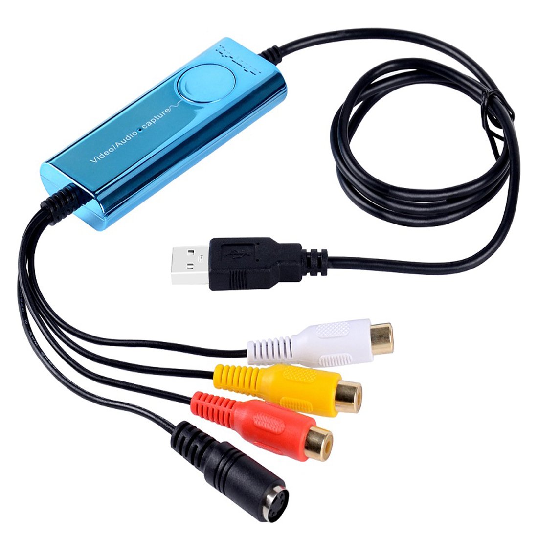 Top Longer VHS a DVD Adaptador Capturadora de Video  Audio Convertir