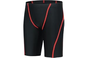 Xioker Boys Swim Jammers Kids Jammer for Swimming,Youth Boy Compression Swimming Jammer Trunks Boy Swim Shorts UPF50+