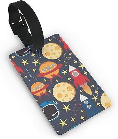 star luggage tag