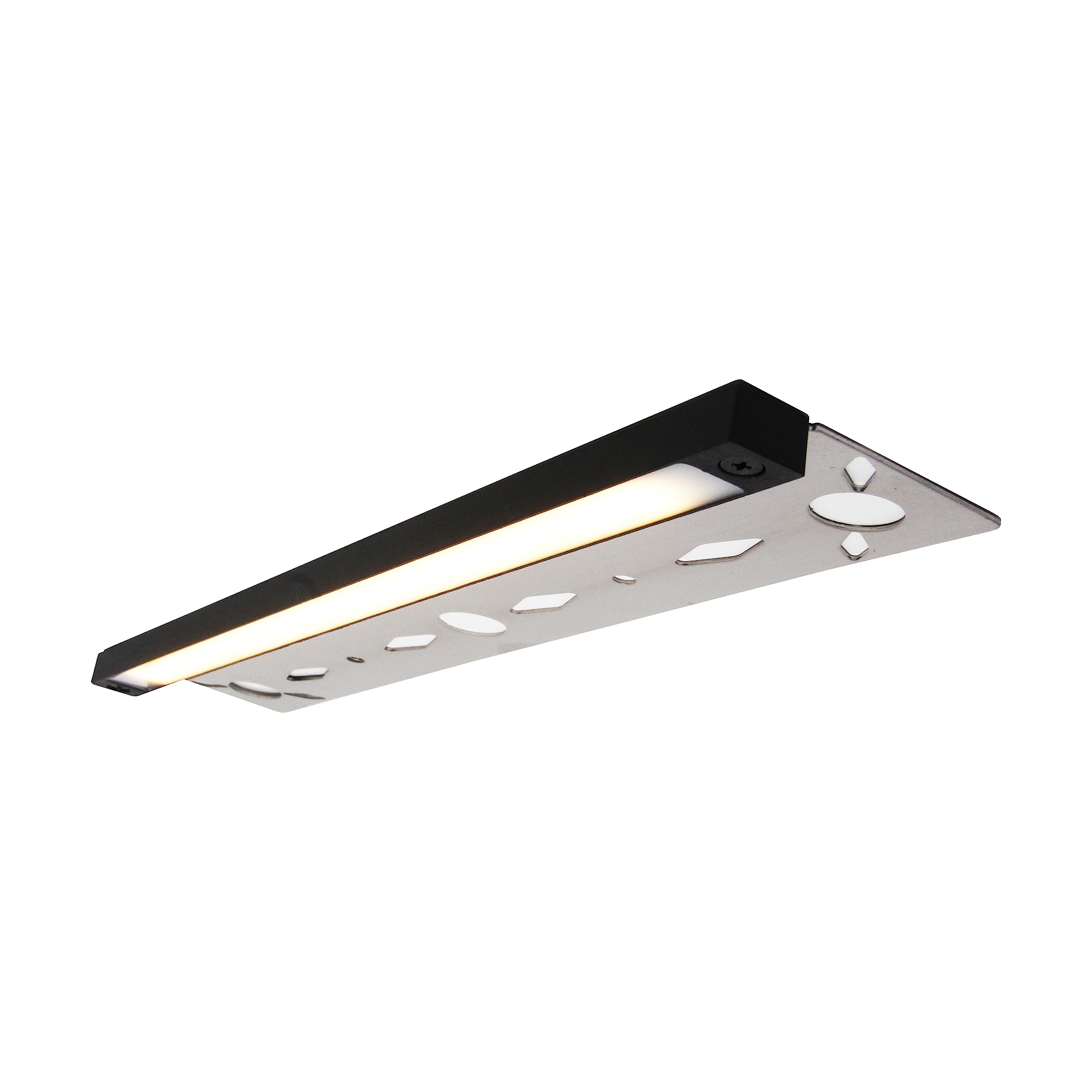 Photo 1 of LUMENGY 13-inch 4w Super Slim LED Hardscape Light, 3 Mounting Plates for Paver Steps, Walls, Decks and Ceiling, 2700K, No Visiable Screws, Black, Easy Installation, 50K Lifespan