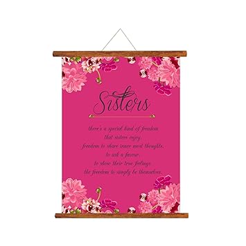 Yaya Cafe Birthday Gifts For Sister Scroll Greeting Card Special