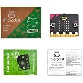 KEYESTUDIO Single BBC Micro:bit V2.2 Board for Microbit v2 | Makecode and Python Programming (not Include Micro USB Cable and Battery Holder)