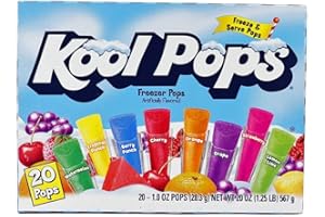 Kool Pops 20 Freezer Pop 567g