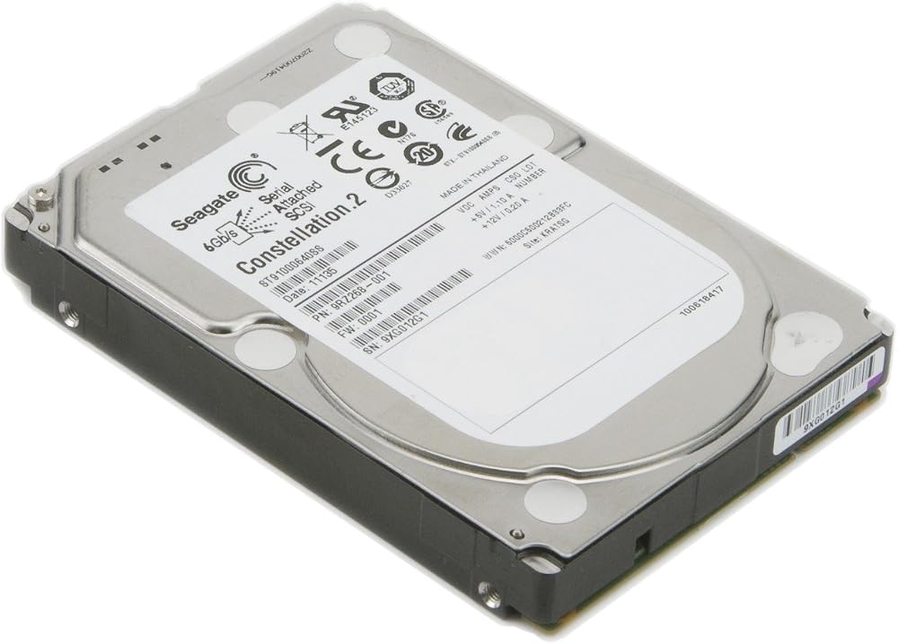 Seagate ST91000640SS Constellation 1TB 2.5" SAS 6Gb/s 7200rpm HDD