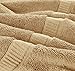 Utopia Towels Luxurious Jumbo Bath Sheet 1 Piece, 600 GSM, 35 by 70 Inches, 100% Ring Spun Cotton, Highly Absorbent and Quick Dry Extra Large Bath Towel, Super Soft Towel, Champagne