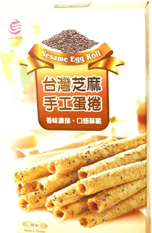 Egg Roll Cookies (Sesame Flavor) - 5oz (Pack of 1)