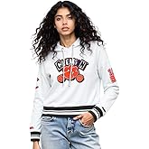 Pro Standard NCAA womens Womens College Campus Ransom Brushed Back French Terry Cropped Pullover Hoodie