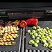 Accmor Grill Mat, 100% Non-stick BBQ Grill & Baking Mats, PFOA Free, Reusable and Easy to Clean - Works on Gas, Charcoal, Electric Grill and More (15.75 x 13inch, Black)